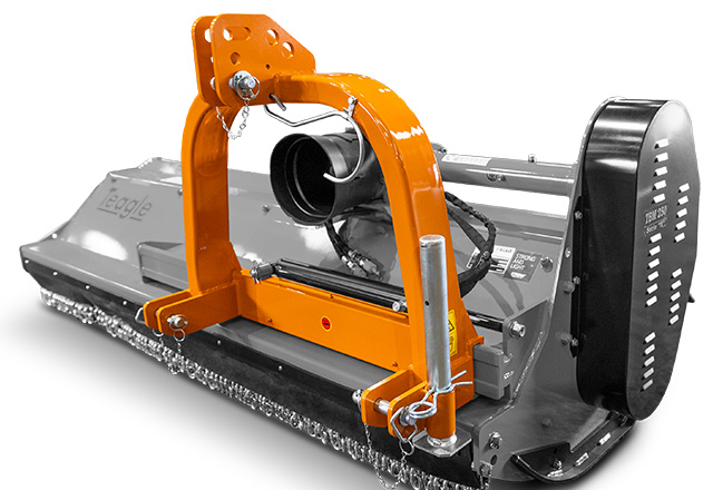 Displaceable 3 point linkage 